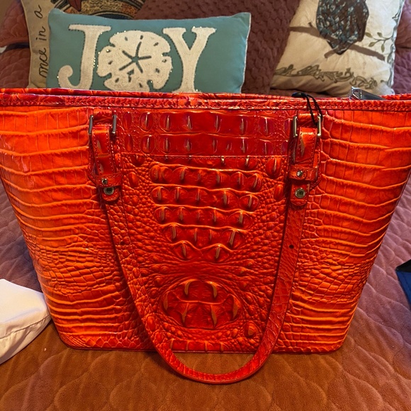 Brahmin Large Flame Tote - Picture 1 of 6